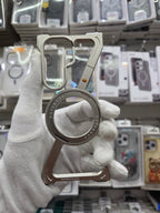 Sleek Z-Shaped Metal Samsung Fold 7 Cover with 360° Rotating Ring Stand