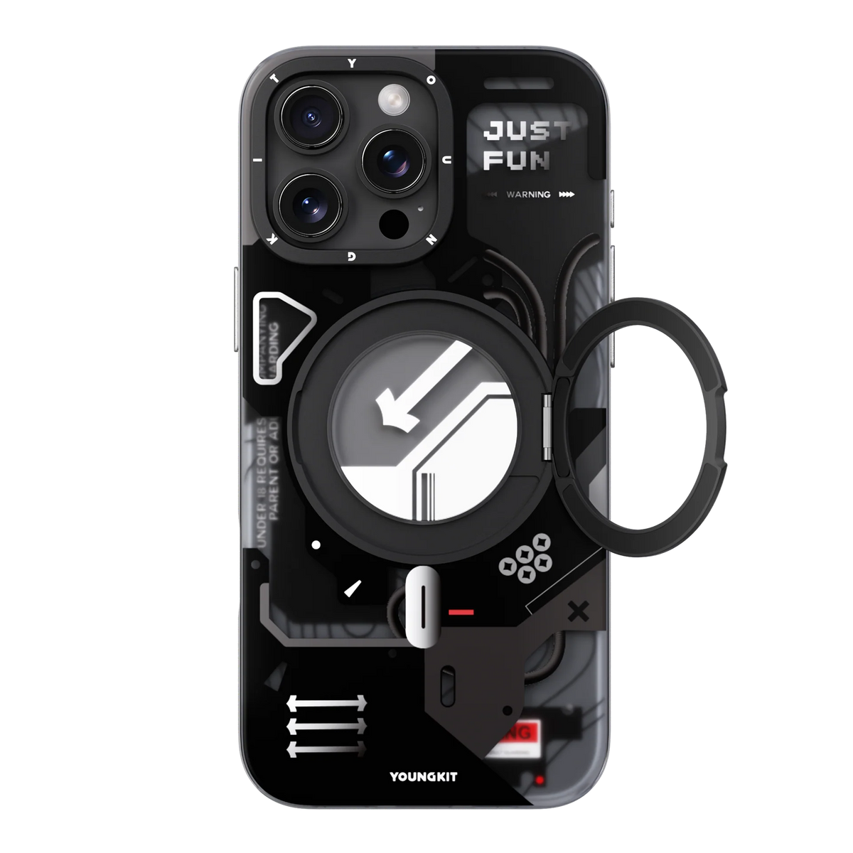 YOUNGKIT Cyberpunk - iPhone 16 Pro Max Back Cover