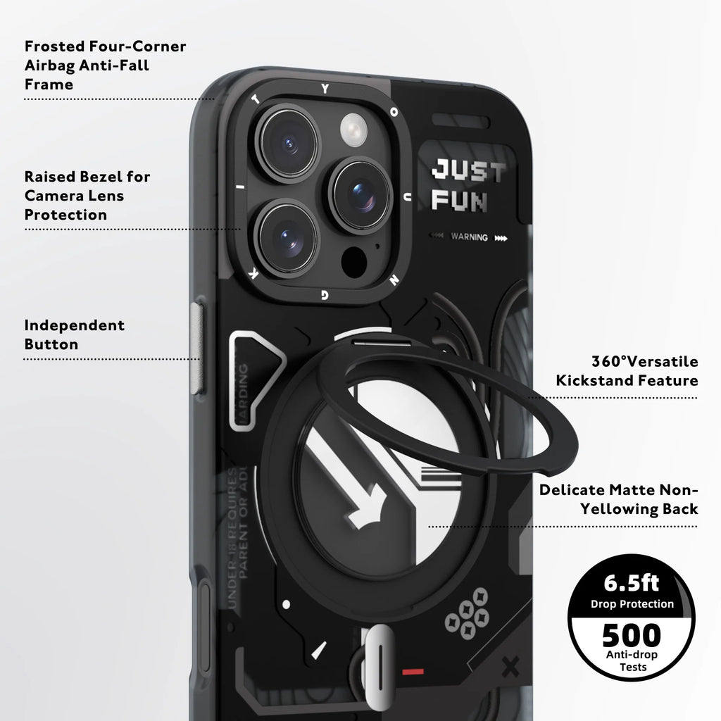YOUNGKIT Cyberpunk - iPhone 16 Pro Max Back Cover