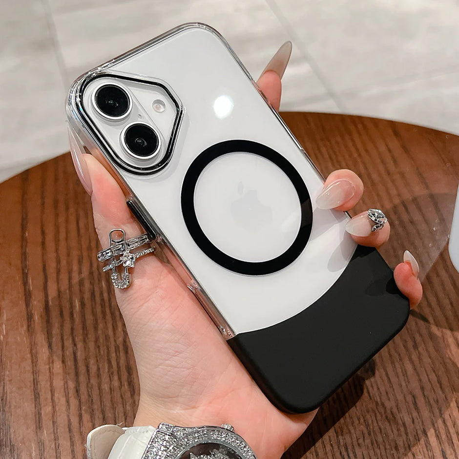 Dual Tone Detachable MagSafe Case - iPhone 16 Plus Back Cover