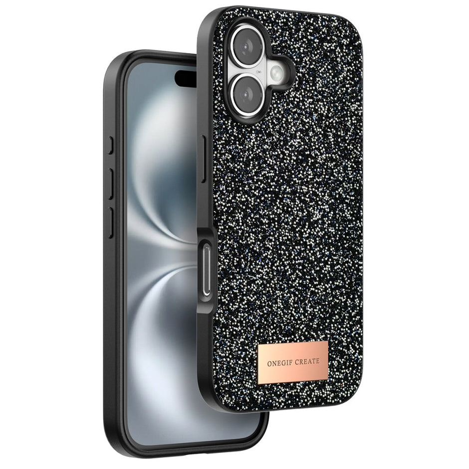Onegif Glitter Case - iPhone 16 Plus Back Cover