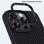 DULERO TPU Carbon Fiber Texture Case - iPhone 16 Pro Max Back Cover