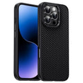 DULERO TPU Carbon Fiber Texture Case - iPhone 16 Pro Max Back Cover