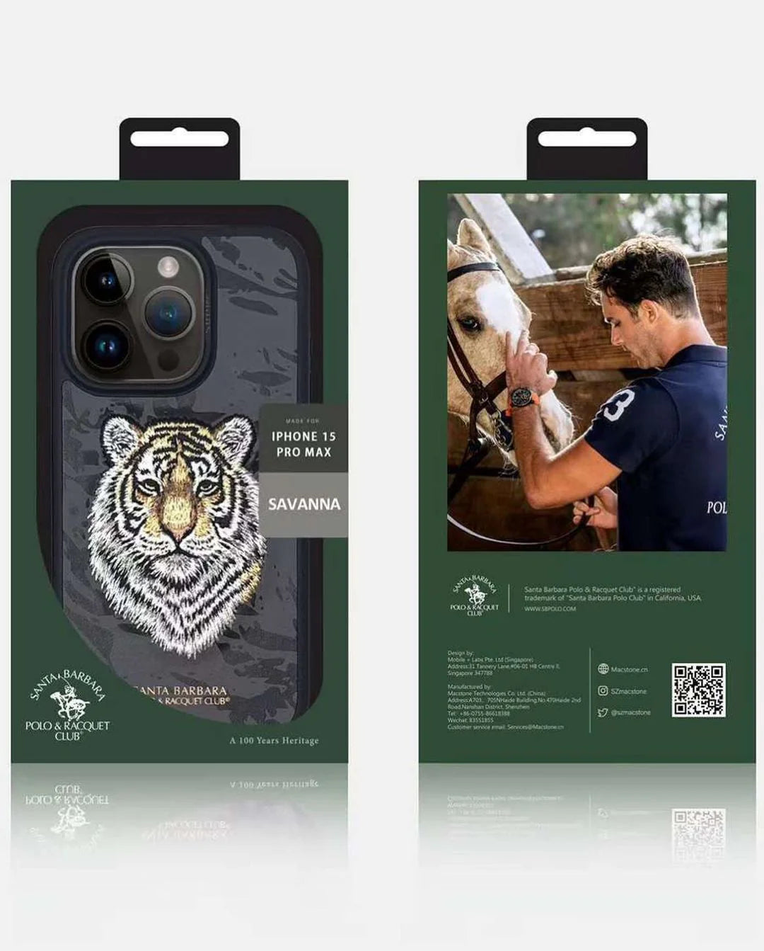 Santa Barbara Savanna Series For iPhone 15 Pro Back Cover