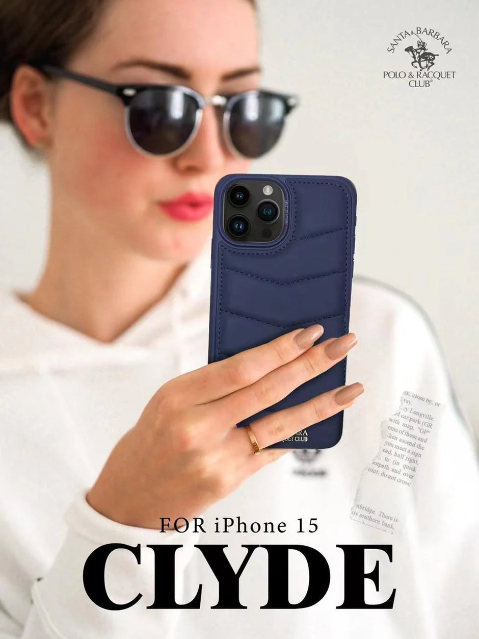 Santa Barbara Clyde Series For iPhone 15 Pro Back Cover