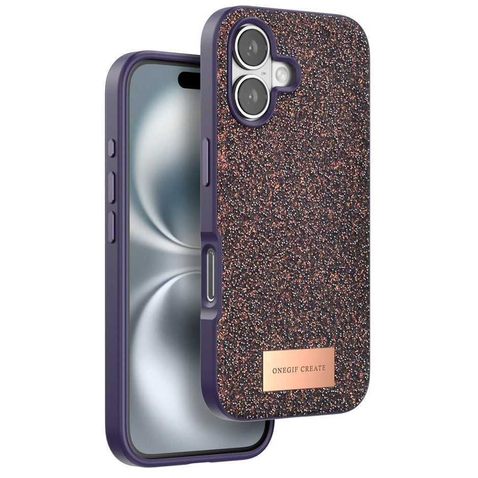 Onegif Glitter Case - iPhone 16 Plus Back Cover