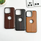 TRUNZO Classic Leather - iPhone 16 Plus Back Cover