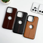 TRUNZO Classic Leather - iPhone 16 Plus Back Cover