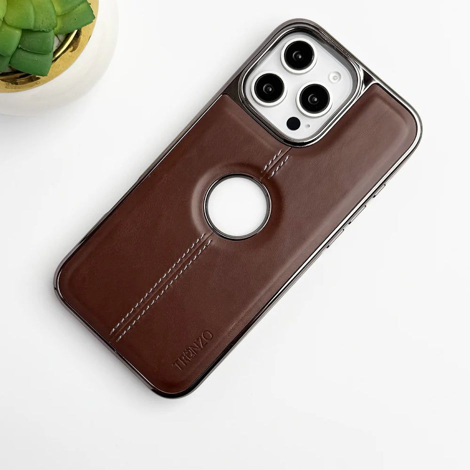 TRUNZO Classic Leather - iPhone 16 Plus Back Cover