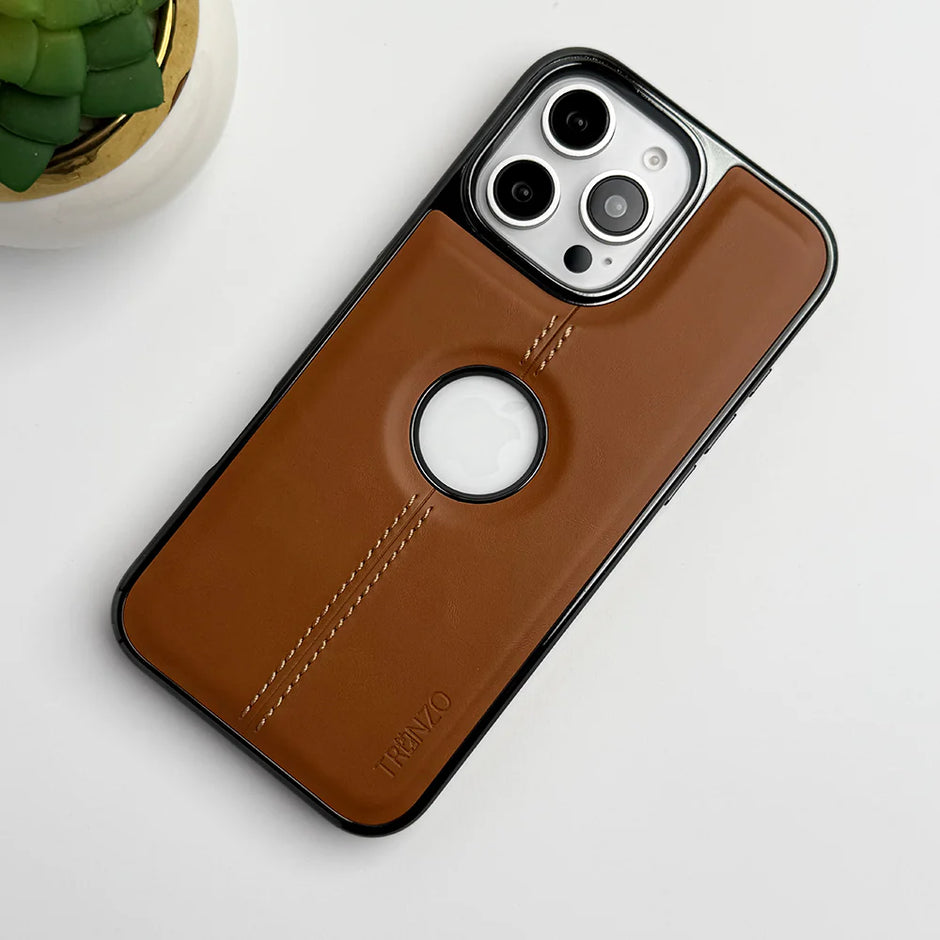 TRUNZO Classic Leather - iPhone 16 Plus Back Cover
