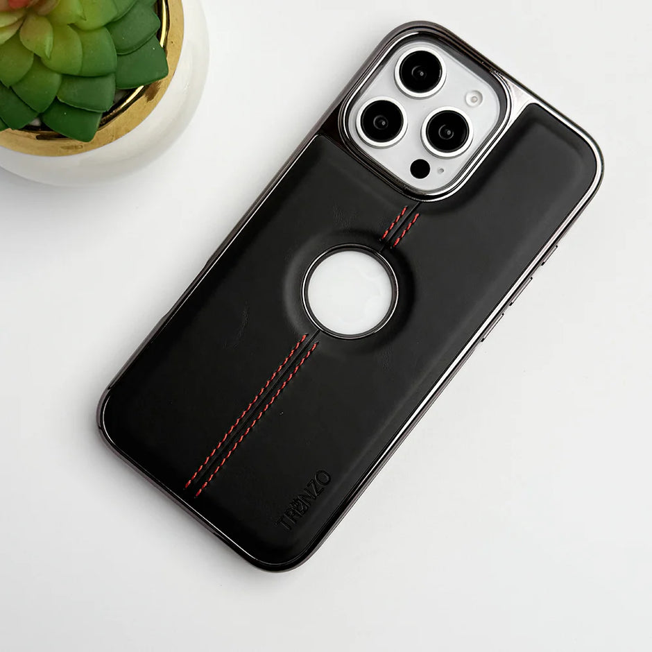 TRUNZO Classic Leather - iPhone 16 Plus Back Cover