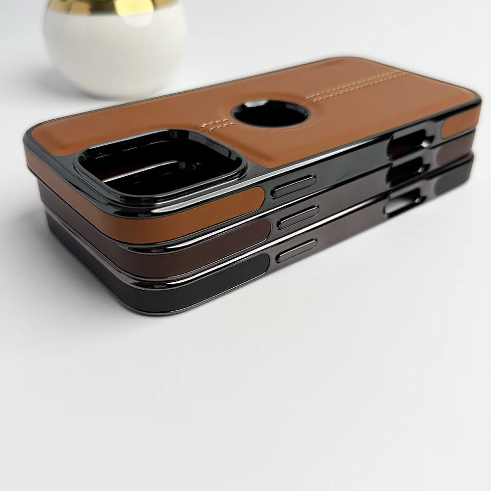 TRUNZO Classic Leather - iPhone 16 Plus Back Cover