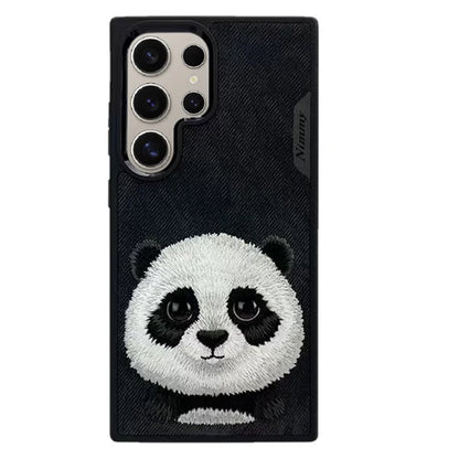 Nimmy Leather Panda Case - Samsung S24 Ultra