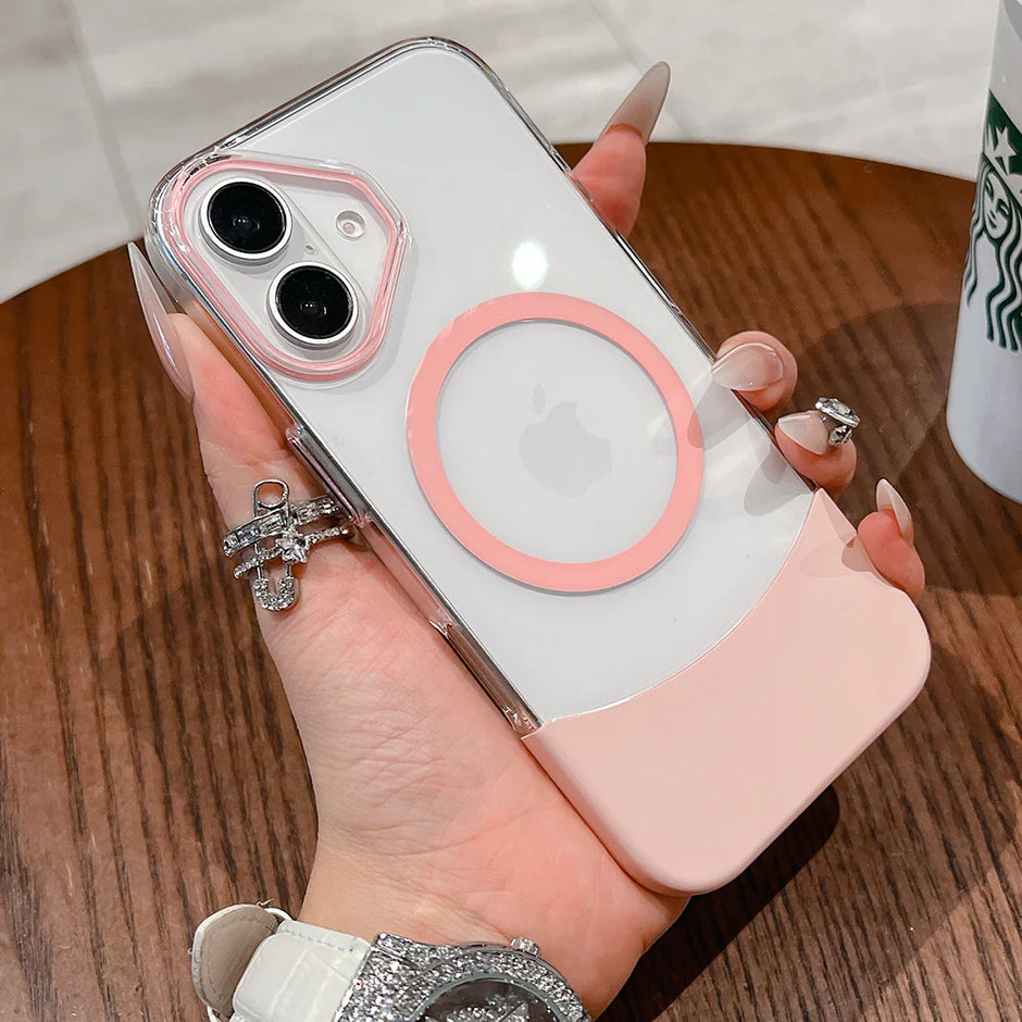 Dual Tone Detachable MagSafe Case - iPhone 16 Plus Back Cover