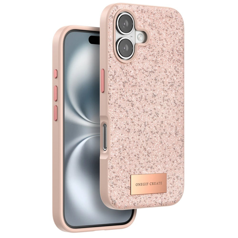 Onegif Glitter Case - iPhone 16 Plus Back Cover