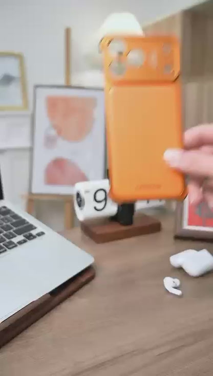 Metal Leather Shockproof Bumper Frame With Magsafe - iPhone 17 Pro Max