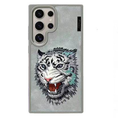 Nimmy Leather Tiger Case - Samsung S24 Ultra