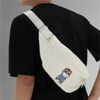 Nimmy Premium Leather Cross Body Shoulder Unisex Bag