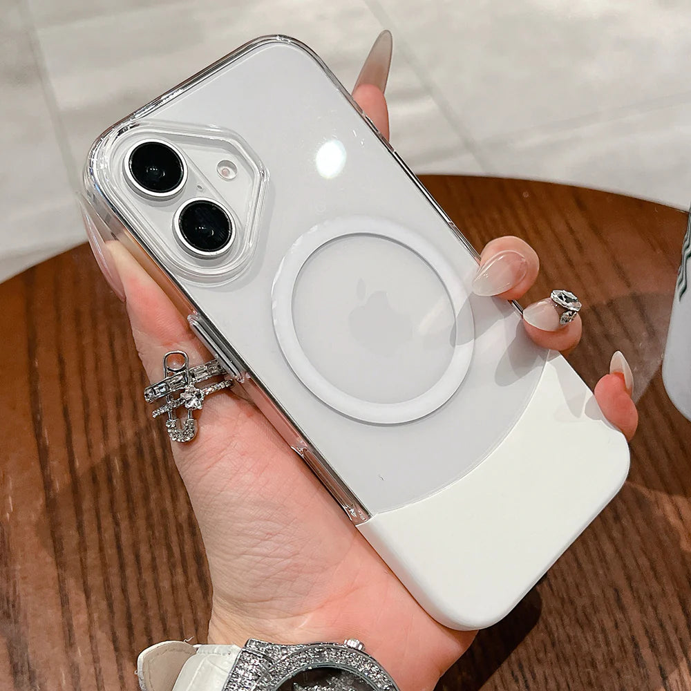 Dual Tone Detachable MagSafe Case - iPhone 16 Plus Back Cover